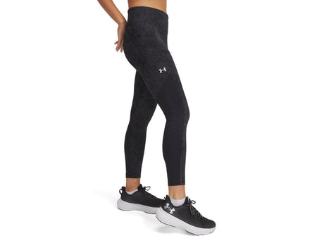 Under Armour Womens Launch Printed Ankle Tights - Superior Breathability and Coverage