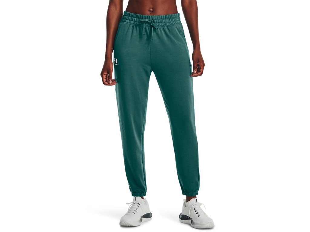Under Armour Womens Rival Terry Joggers - Quick-Drying & 4-Way Stretch