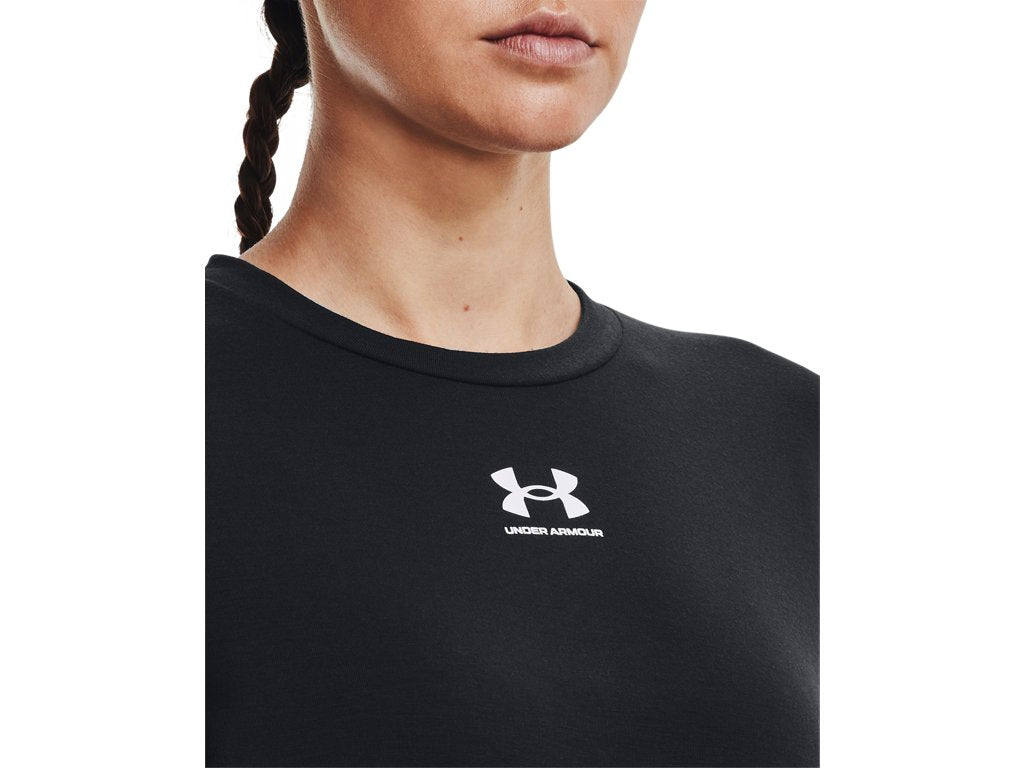 Under Armour Womens UA Rival Terry Crew Apparel - Super-Soft Lightweight Terry