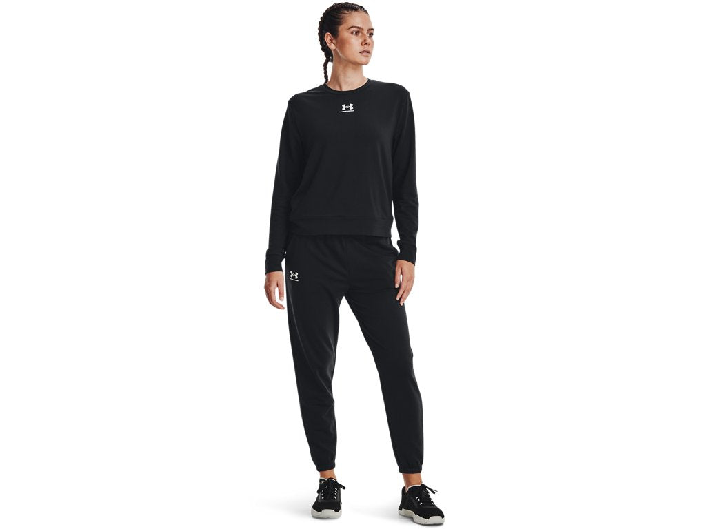 Under Armour Womens UA Rival Terry Crew Apparel - Super-Soft Lightweight Terry