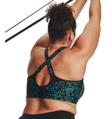 Under Armour Women Infinity High Printed Sports Bra - Aerodynamic Padding