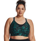 Under Armour Women Infinity High Printed Sports Bra - Aerodynamic Padding