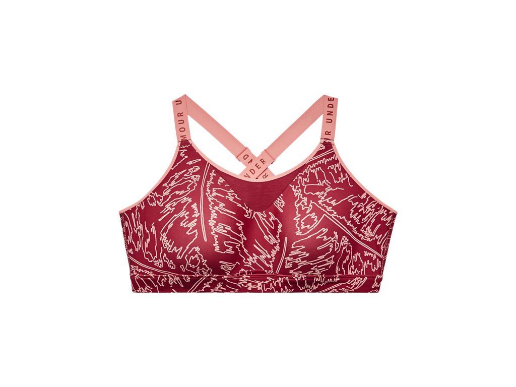 Under Armour Women Infinity High Printed Sports Bra - Aerodynamic Padding