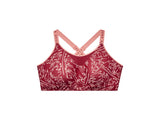 Under Armour Women Infinity High Printed Sports Bra - Aerodynamic Padding