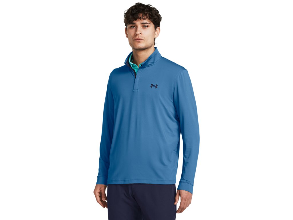 Under Armour Mens UA Playoff Quarter Zip Long Sleeve - 4-Way Stretch Material