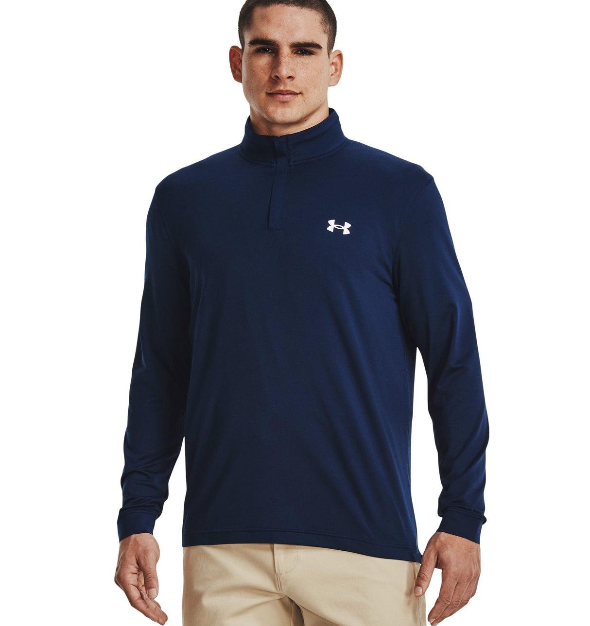 Under Armour Mens UA Playoff Quarter Zip Long Sleeve - 4-Way Stretch Material