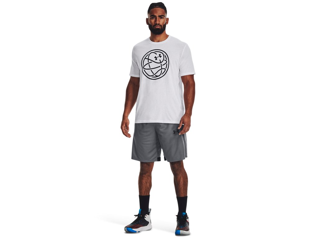 Under Armour Men's Baseline 10" Shorts - Quick-Dry Breathable Fabric