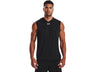 Under Armour Mens Knockout Team Sleeveless Hoodie - Quick-Drying Apparel
