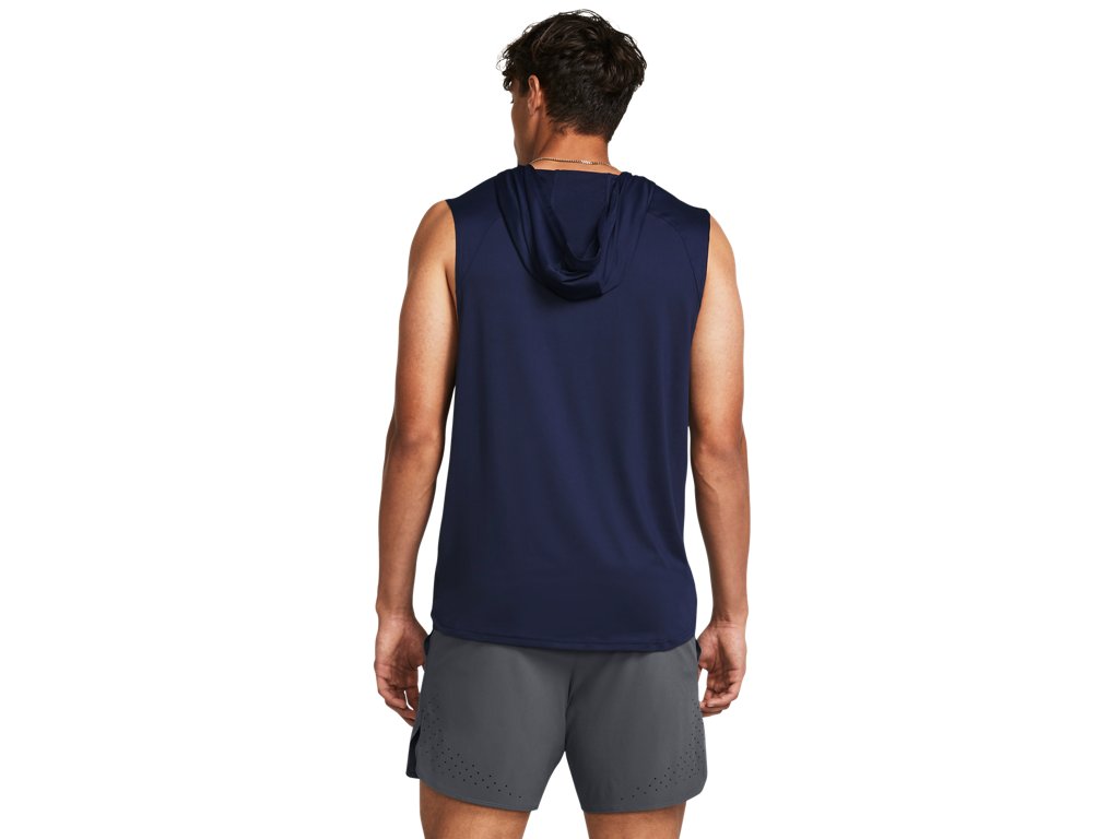 Under Armour Mens Knockout Team Sleeveless Hoodie - Quick-Drying Apparel