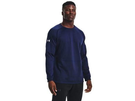 Under Armour Mens Armour Fleece Storm Long Sleeve Crew - Water Repellent