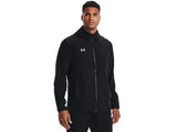 Under Armour Mens Squad 3.0 Warm-Up Full-Zip Jacket - Water Resistant