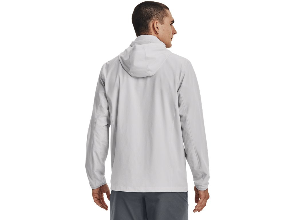 Under Armour Mens Squad 3.0 Warm-Up Full-Zip Jacket - Water Resistant