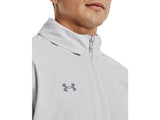 Under Armour Mens Squad 3.0 Warm-Up Full-Zip Jacket - Water Resistant