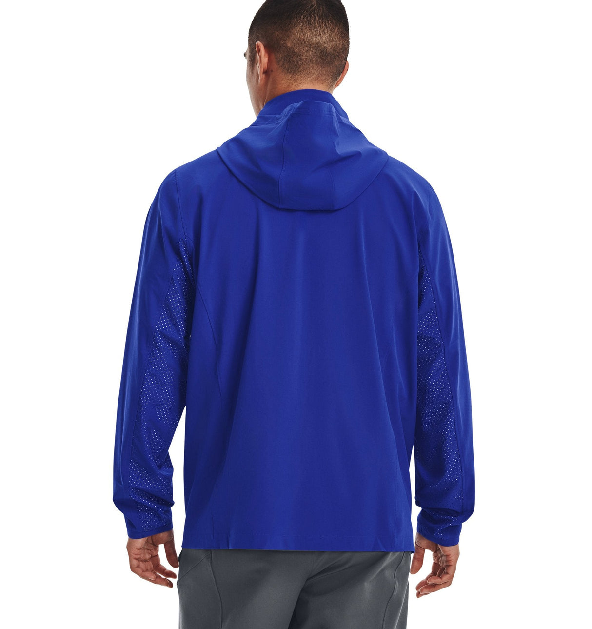 Under Armour Mens Squad 3.0 Warm-Up Full-Zip Jacket - Water Resistant