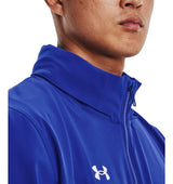 Under Armour Mens Squad 3.0 Warm-Up Full-Zip Jacket - Water Resistant