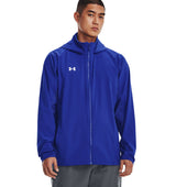 Under Armour Mens Squad 3.0 Warm-Up Full-Zip Jacket - Water Resistant