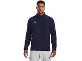 Under Armour Mens Squad 3.0 Warm-Up Full-Zip Jacket - Water Resistant