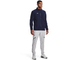 Under Armour Mens Squad 3.0 Warm-Up Full-Zip Jacket - Water Resistant
