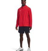 Under Armour Mens Squad 3.0 Warm-Up Full-Zip Jacket - Water Resistant