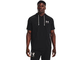 Under Armour Mens UA Rival Terry Short Sleeve Hoodie - Lightweight French Terry Material