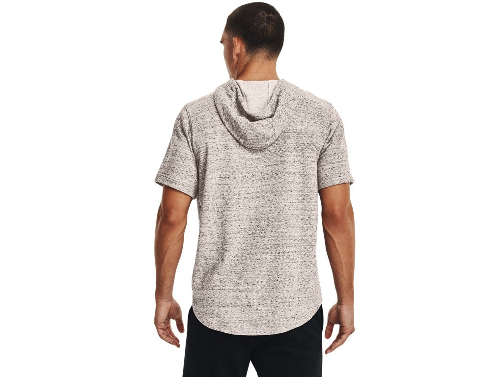 Under Armour Mens UA Rival Terry Short Sleeve Hoodie - Lightweight French Terry Material