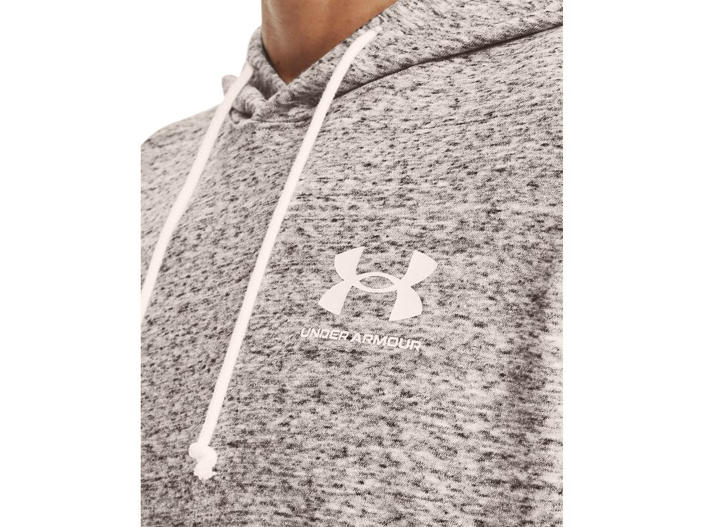 Under Armour Mens UA Rival Terry Short Sleeve Hoodie - Lightweight French Terry Material