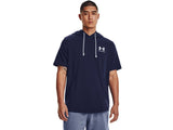 Under Armour Mens UA Rival Terry Short Sleeve Hoodie - Lightweight French Terry Material