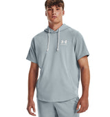 Under Armour Mens UA Rival Terry Short Sleeve Hoodie - Lightweight French Terry Material
