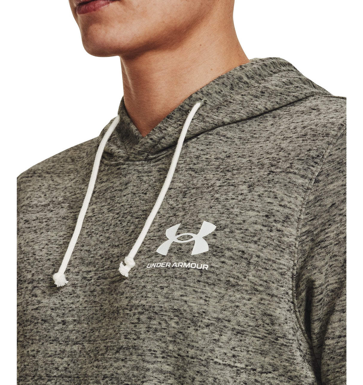 Under Armour Mens UA Rival Terry Short Sleeve Hoodie - Lightweight French Terry Material