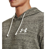 Under Armour Mens UA Rival Terry Short Sleeve Hoodie - Lightweight French Terry Material