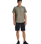 Under Armour Mens UA Rival Terry Short Sleeve Hoodie - Lightweight French Terry Material