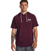 Under Armour Mens UA Rival Terry Short Sleeve Hoodie - Lightweight French Terry Material