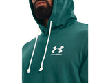 Under Armour Mens UA Rival Terry Short Sleeve Hoodie - Lightweight French Terry Material