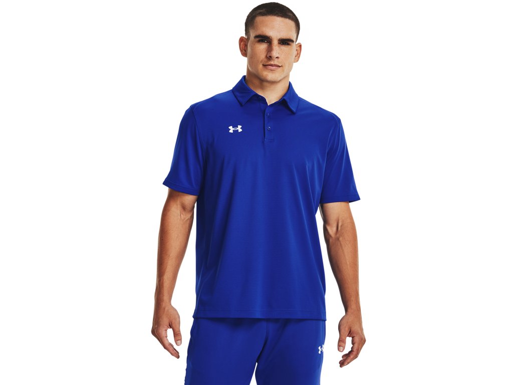 Under Armour Mens Tech Team Polo Shirt - Breathable and Quick Dry