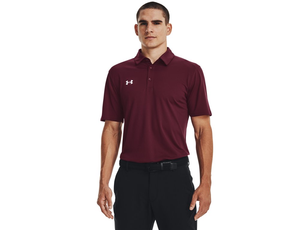 Under Armour Mens Tech Team Polo Shirt - Breathable and Quick Dry