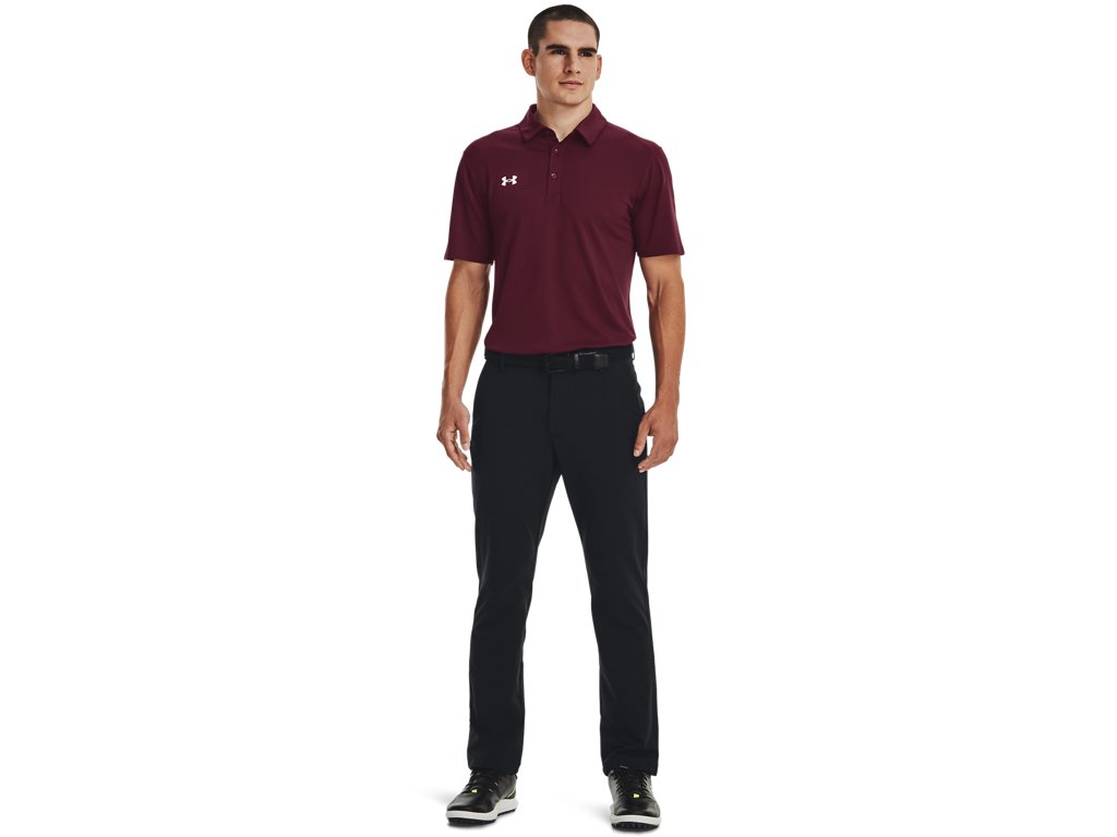 Under Armour Mens Tech Team Polo Shirt - Breathable and Quick Dry