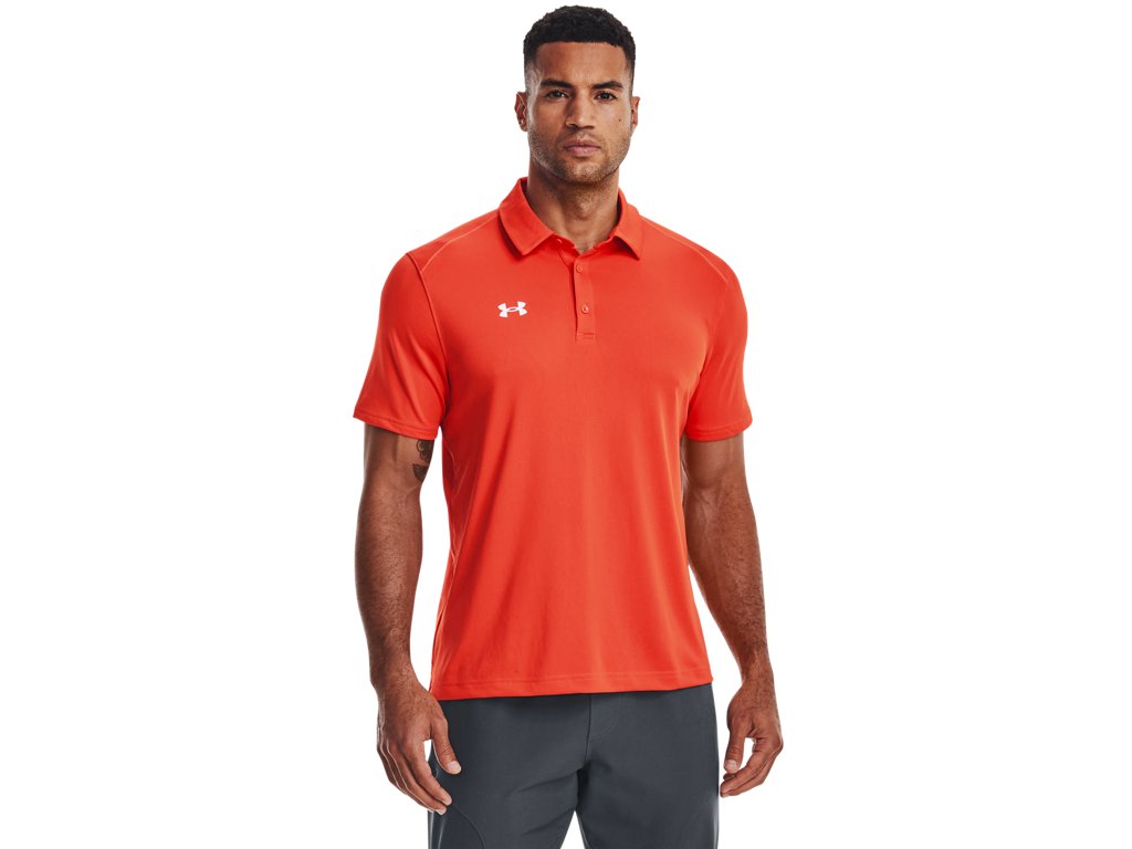 Under Armour Mens Tech Team Polo Shirt - Breathable and Quick Dry