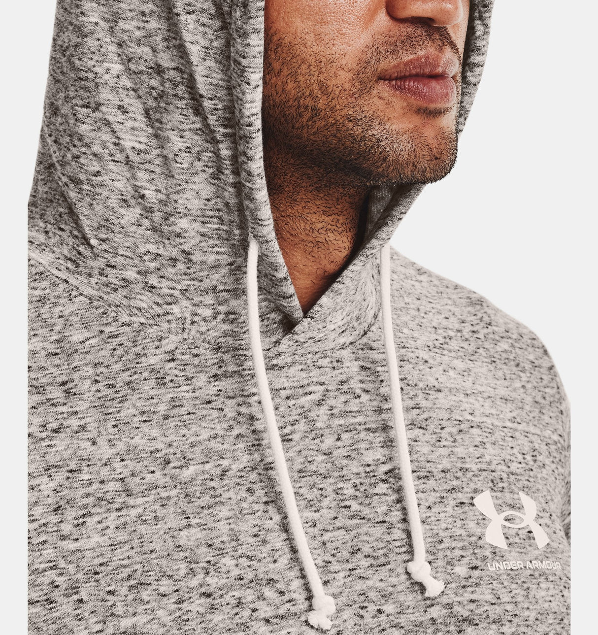 Under Armour Mens Rival Terry Hoodie - Quick Dry and Sweat Wicking