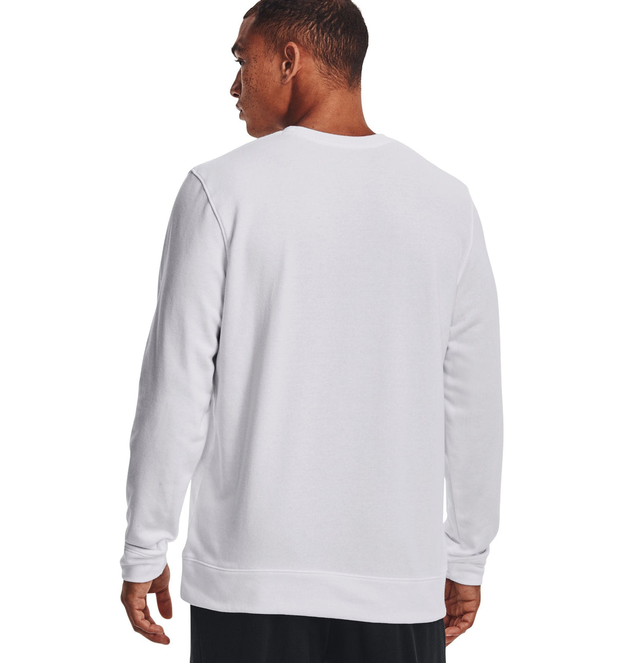 Under Armour Mens UA Rival Terry Long Sleeve Crew - Lightweight French Terry Material