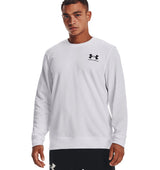 Under Armour Mens UA Rival Terry Long Sleeve Crew - Lightweight French Terry Material