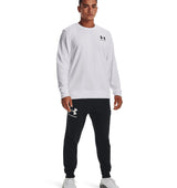 Under Armour Mens UA Rival Terry Long Sleeve Crew - Lightweight French Terry Material