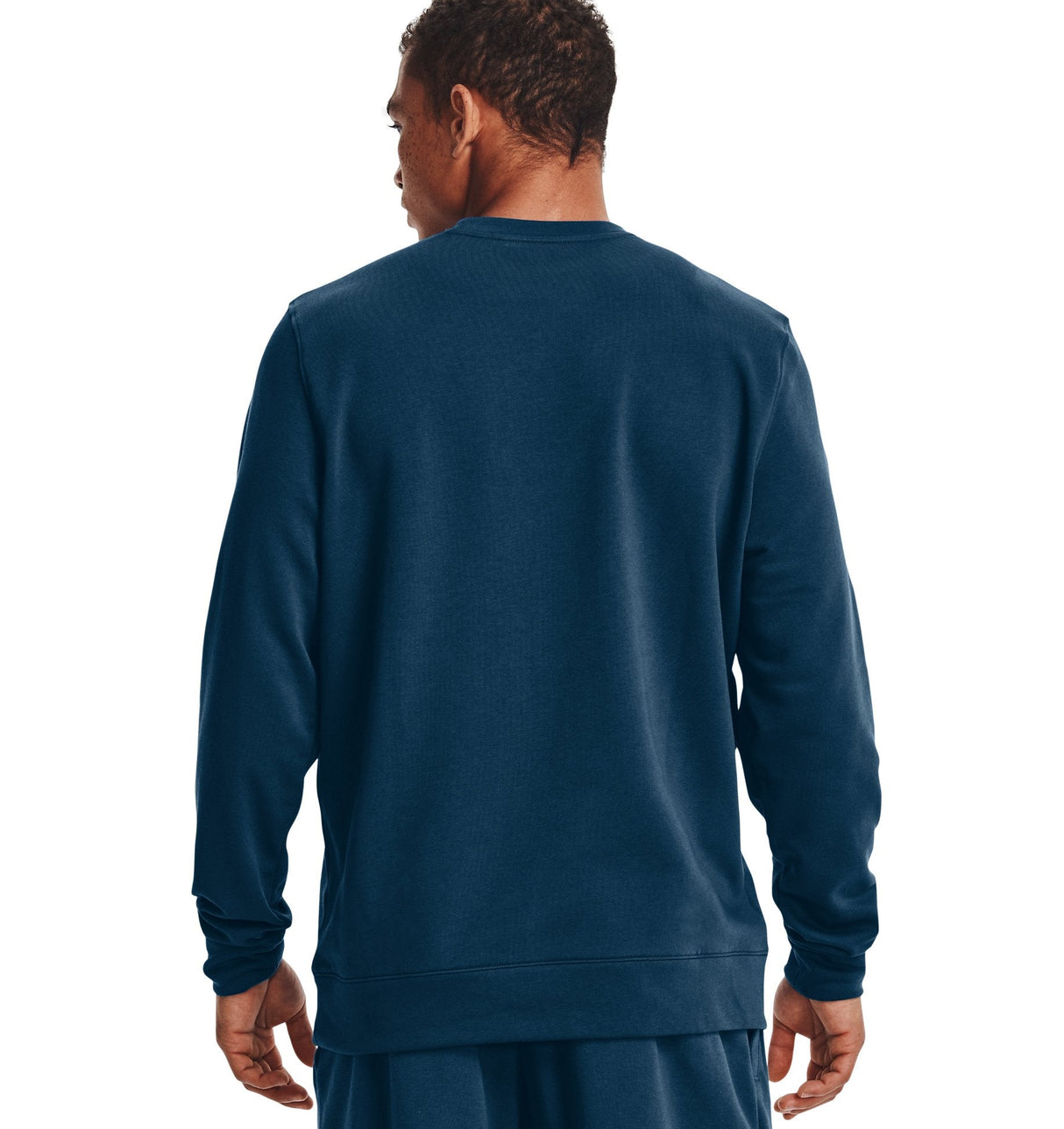 Under Armour Mens UA Rival Terry Long Sleeve Crew - Lightweight French Terry Material