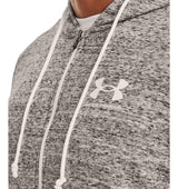 Under Armour Mens UA Rival Terry Full-Zip Long Sleeve - Lightweight French Terry