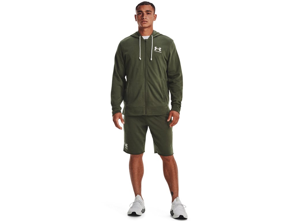 Under Armour Mens UA Rival Terry Full-Zip Long Sleeve - Lightweight French Terry