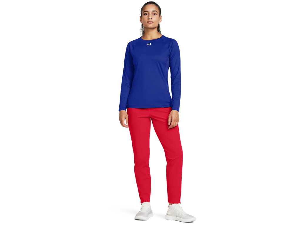 Under Armour Womens Knockout Team Long Sleeve Shirt - Breathable Stretch Fabric