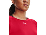Under Armour Womens Knockout Team Long Sleeve Shirt - Breathable Stretch Fabric