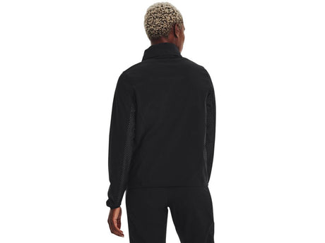 Under Armour Womens Squad 3.0 Warm-Up Full-Zip Jacket - Water Resistant
