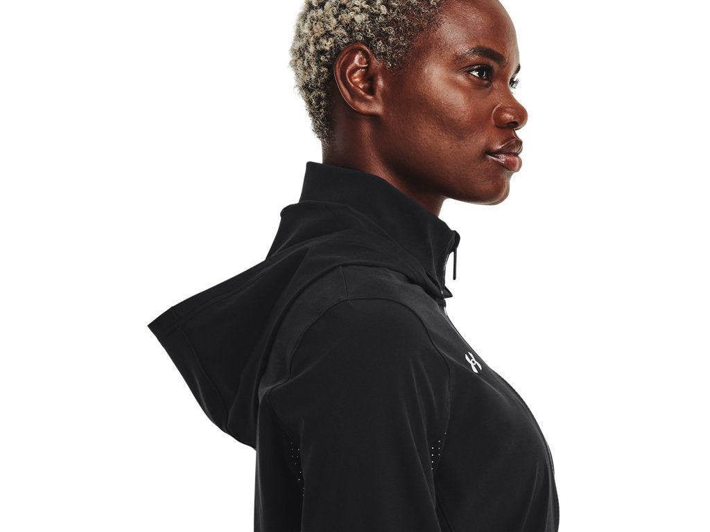 Under Armour Womens Squad 3.0 Warm-Up Full-Zip Jacket - Water Resistant