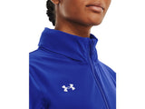 Under Armour Womens Squad 3.0 Warm-Up Full-Zip Jacket - Water Resistant