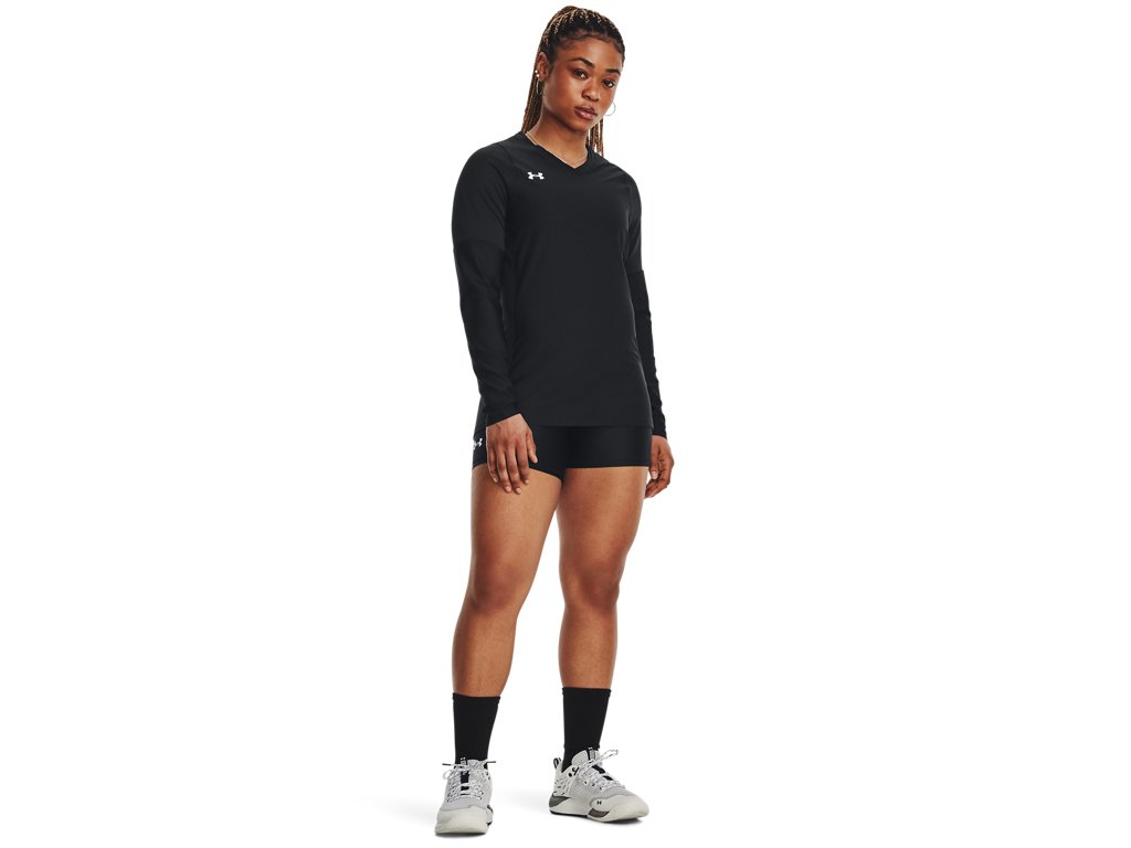 Under Armour Womens UA Volleyball Powerhouse 2.0 Long Sleeve Jersey - HeatGear Fabric with Mesh Panels